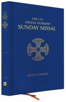 The CTS Divine Worship Sunday Missal: People's Edition 1784696021 Book Cover