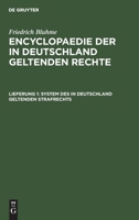 System des in Deutschland geltenden Strafrechts 3112671473 Book Cover