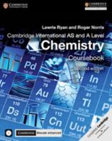 Cambridge International AS and A Level Chemistry Coursebook with CD-ROM and Cambridge Elevate Enhanced Edition (2 Years) 1316637735 Book Cover