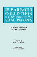 The Barbour Collection of Connecticut Town Vital Records, Vol. 38: Saybrook (1635-1850) and Sharon (1739-1865) 0806316535 Book Cover