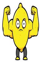 Jacked Lemon Powerlifter 1726277518 Book Cover