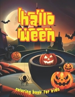Halloween Coloring Book For Kids 2023: SPOOKY HALLOWEEN COLORING BOOK FOR KIDS, 50 Drawings B0CK3Q8D8D Book Cover