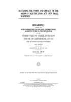 Traversing the twists and impacts of the Highway Beautification Act upon small businesses B0851MXFMY Book Cover