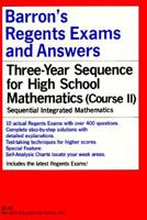 Barron's Regents Exams and Answers Sequential Math Course II 0812031261 Book Cover