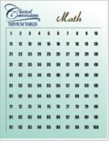 Classical Conversations Trivium Table: Math 0988496550 Book Cover