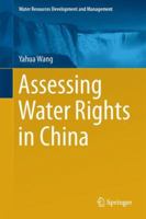 Assessing Water Rights in China 981135314X Book Cover