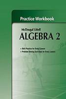 Algebra 2: Practice Workbook 0618736964 Book Cover