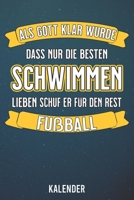 Kalender: 2020 A5 1 Woche 2 Seiten - 110 Seiten - Als Gott klar wurde Schwimmen 1655647792 Book Cover