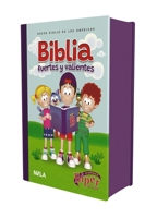 Biblia Biper y sus amigos, Fuertes y valientes (NBLA), Tapa dura, palabras de Jesús en rojo, Comfort Print (Spanish Edition) 0829775862 Book Cover