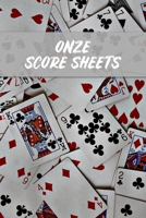 Onze Score Sheets: A pad of scoresheets: Perfect for scorekeeping 1695558405 Book Cover