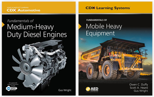 Fundamentals of Medium/Heavy Duty Diesel Engines, Student Workbook, and 1 Year Access to Medium/Heavy Vehicle Online 1284100529 Book Cover