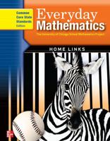 Everyday Mathematics: The University of Chicago School Mathematics Project: Home Links Grade 3; Common Core State Standards Edition 0076576612 Book Cover