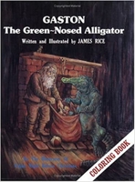 Gaston the Green-Nosed Alligator Coloring Book 0882891391 Book Cover