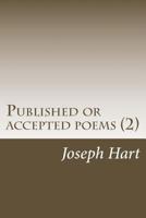 Published or accepted poems (2) 1500792667 Book Cover