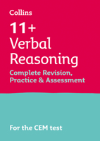 Collins 11+ – 11+ Verbal Reasoning Complete Revision, Practice  Assessment for CEM 0008398887 Book Cover