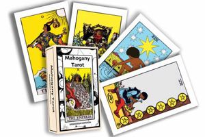 Mahogany Tarot Deck - A 78-Card Deck & Guidebook- Cards null Book Cover