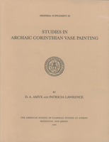 Studies in Archaic Corinthian Vase Painting 0876615280 Book Cover