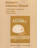 Student Solutions Manual for Elementary Algebra 0134556615 Book Cover