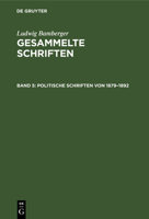 Politische Schriften von 1879-1892 3111087190 Book Cover