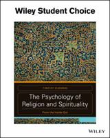 The Psychology of Religion and Spirituality: From the Inside Out 1119239729 Book Cover