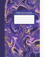 Graph Composition Notebook: Abstract Marble Graphing Notebook 1 cm Square Graph Paper Quad Ruled Notebook Graph Composition Book Science & Math Notebook School Business Office Supplies 1089234783 Book Cover