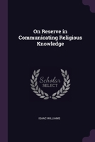 On Reserve in Communicating Religious Knowledge 1021920673 Book Cover