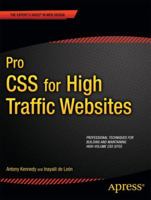Pro CSS for High Traffic Websites 1430232889 Book Cover