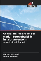 Analisi del degrado dei moduli fotovoltaici in funzionamento in condizioni locali (Italian Edition) 6630183770 Book Cover