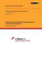 Business Plan and Analysis of Nest 3668470456 Book Cover