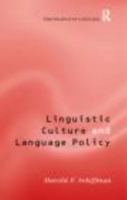 Linguistic Culture and Language Policy 0415184061 Book Cover