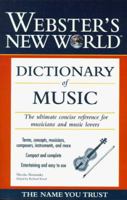 Webster's New World Dictionary of Music 0028627474 Book Cover