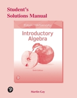 Student's Solutions Manual for Introductory Algebra 0135176379 Book Cover