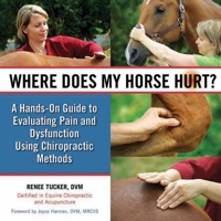 Where Does My Horse Hurt?: A Hands-On Guide to Evaluating Pain and Dysfunction Using Chiropractic Methods 1570764867 Book Cover