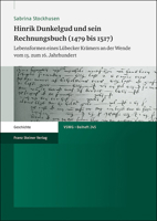 Hinrik Dunkelgud Und Sein Rechnungsbuch (1479 Bis 1517): Lebensformen Eines Lubecker Kramers an Der Wende Vom 15. Zum 16. Jahrhundert 3515116974 Book Cover
