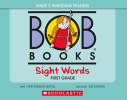Bob Books - Sight Words First Grade Hardcover Bind-Up Phonics, Ages 4 and Up, Kindergarten (Stage 2: Emerging Reader) 1546121544 Book Cover
