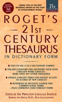 Roget's 21st Century Thesaurus 0385338953 Book Cover