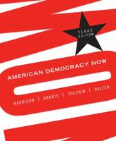 American Democracy Now Texas Edition 0077342143 Book Cover