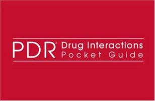 PDR Drug Interactions Pocket Guide 1563636840 Book Cover