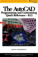 The Autocad Programming and Customizing Quick Reference 0827379919 Book Cover