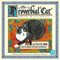 The Proverbial Cat 2019 Wall Calendar 1531904181 Book Cover