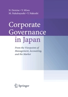 Corporate Governance in Japan: From the Viewpoints of Management, Accounting, and the Market 4431560882 Book Cover