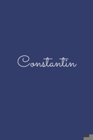 Constantin: notebook with the name on the cover, elegant, discreet, official notebook for notes, dot grid notebook, B083XVFJS7 Book Cover