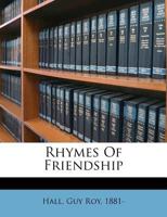 Rhymes Of Friendship 1246887010 Book Cover