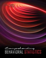 Comprehending Behavioral Statistics (with CD-ROM) 053460627X Book Cover