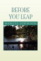 BEFORE YOU LEAP 1441597808 Book Cover