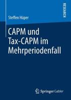 CAPM und Tax-CAPM im Mehrperiodenfall 3658259302 Book Cover