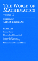 The World of Mathematics, Vol. 1 (World of Mathematics) 0486411532 Book Cover