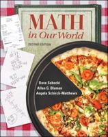 Mathematics in Our World 0073052671 Book Cover