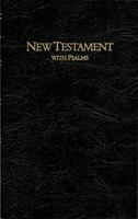 Keystone Large Print New Testament with Psalms: King James Version 0834003414 Book Cover