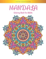 Mandala Coloring Book For Adults: Beautiful Mandalas for Stress Relief and Relaxation B08LL4N5FV Book Cover